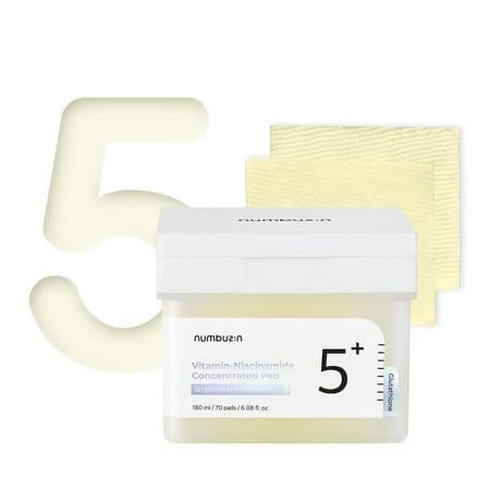 Numbuzin - No.5 Vitamin-Niacinamide Concentrated Pad (180ml)